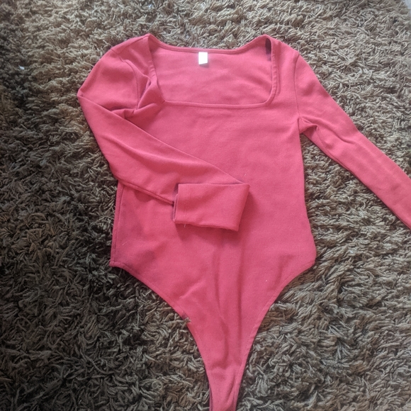 Nordstrom BP Red Bodysuit - Picture 2 of 2